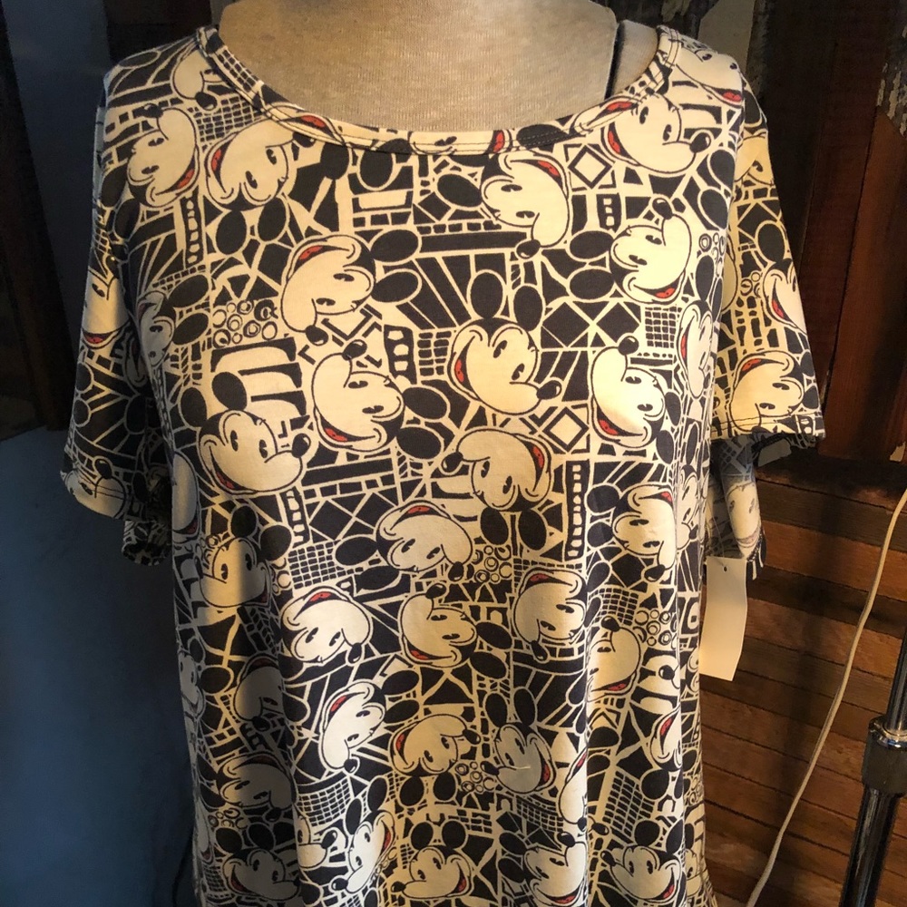 Lularoe Large Disney Mickey classic t NWT